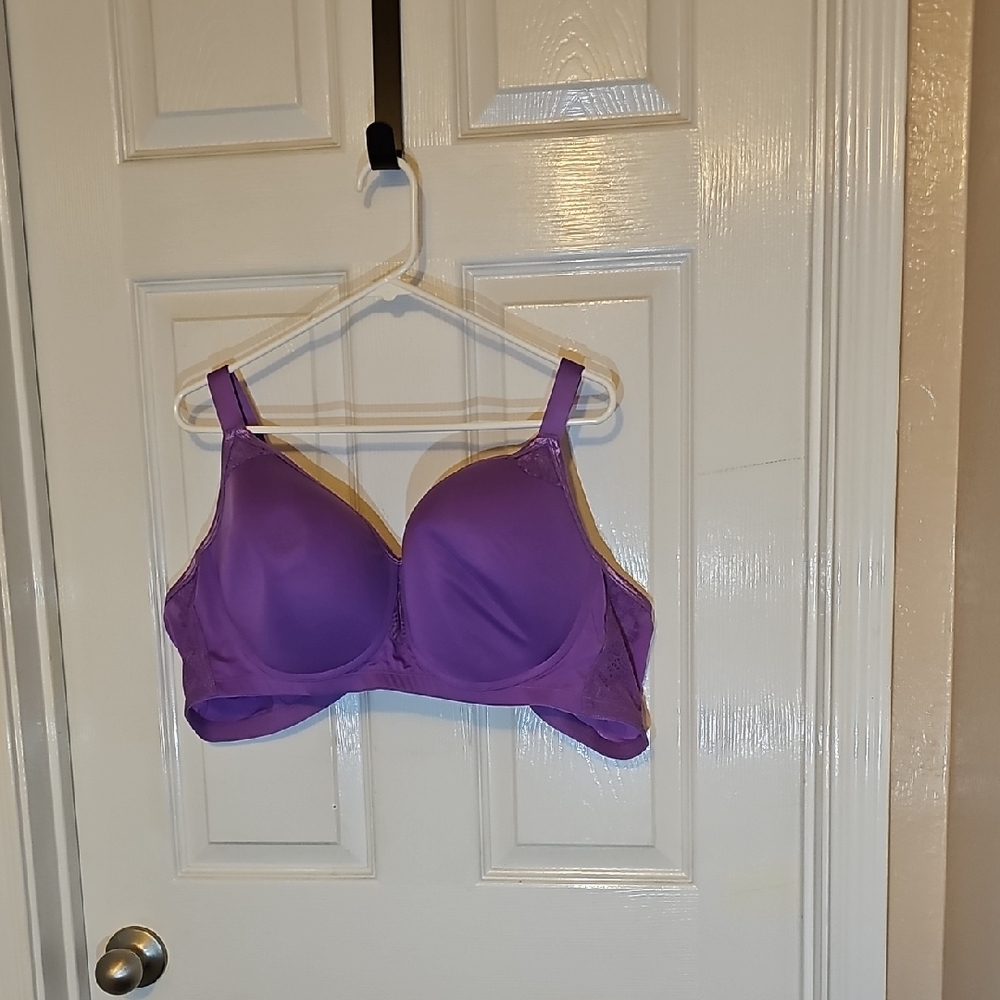 Elegant Purple Women's Supportive Bra